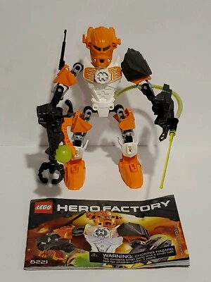 100% Complete & Retired Lego Hero Factory: Nex (6221) with Instruction Manual - Image 1 of 4