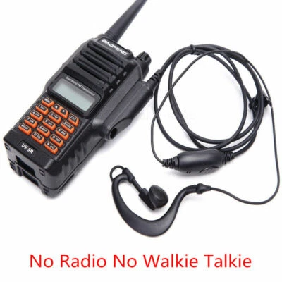 Waterproof Headset Earphone BaoFeng BF-9700/A58 UV-9R PLUS Radios Walkie Talkie - Image 1 of 4