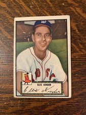 1952 Topps, #78 Ellis Kinder (b/b), Boston Red Sox ~ VG-VGEX