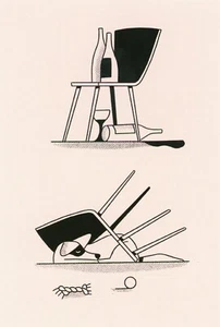 Stühle, 2019, von Timo Kuilder--POSTKARTE - Bild 1 von 1