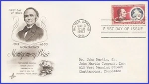 USA4 #C66 ADDR ARTCRAFT FDC   Montgomery Blair - Picture 1 of 1