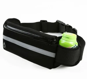 Running Waist Bag Outdoor Sports Waterproof Fitness Elastic Gym Belt Yoga AU oz - Picture 1 of 9