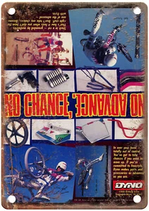 Old School BMX 1988 DYNO Vintage Magazine Ad Reproduction Metal Sign B970 - Picture 1 of 1