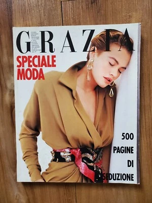 Vintage Grazia Italy October 15, 1989 # 2537 Fashion Special Elisabeth Watson - Image 1 of 4
