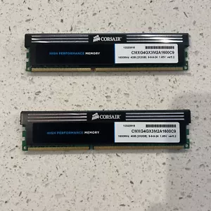 Corsair High Performance Gaming Memory 4 GB (2x2GB) 1600MHz CMXG4GX3M2A1600C9 - Picture 1 of 2