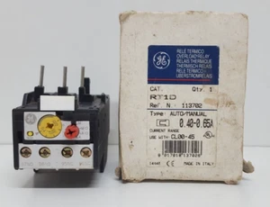 RELÉ DE SOBRECARGA GE RT1D 0.40.0.65A - Imagen 1 de 9
