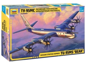 Russischer Strategic Bomber TU-95MS Bär 7038 ZVEZDA 1:144 Neu 2024! - Bild 1 von 1