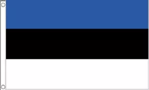 ESTONIA FLAG 5' x 3' Estonian Tallinn Baltic State Flags - Picture 1 of 1