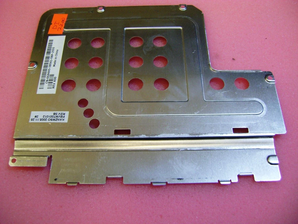 Dell Inspiron 2200 Laptop G9695 0G9695 CPU Heat Shield Bracket - Image 1 of 3