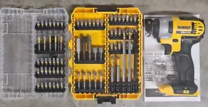 NEU DeWalt 20V Max kabellos 1/4" Schlagschrauber mit Bit-Set Modell # DCF885 - Bild 1 von 2
