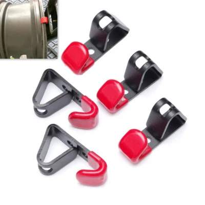 Universal 5 Piezas Metal Coche 35KG Llanta Llanta Rueda Buje Soporte Montado en la Pared Gancho Colgante Foto 1 de 4