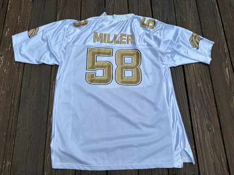 Denver Broncos Von Miller 3XL Super Bowl 50 jersey Cover