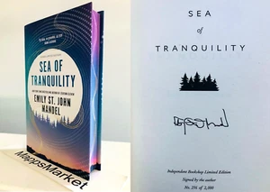 SIGNED Sea of Tranquility Emily St. John Mandel UK 1/1 NUMBERED Stenciled Edges - Picture 1 of 14