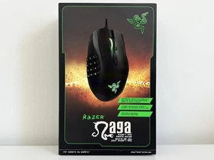 Razer Naga Ergonomic Expert MMO Gaming Mouse 12 Button 2013 RZ01-01040100-R3U1 - Picture 1 of 7