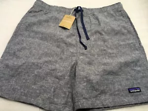 Nuevos Pantalones Cortos Para Hombre Patagonia Baggies Naturals Talla XXL Cambray Nuevos Azul Marino Precio de Venta sugerido por el fabricante $65 - Imagen 1 de 11