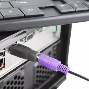 PS/2 Female to USB Male Converters Connector Adapters -US For PC L6U7 - Picture 1 of 11