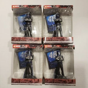 4 Lot Nascar Jimmie Johnson #48 Lowe's Sammlerstück Weihnachtsschmuck 2012 - Bild 1 von 6