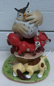 DISNEY COLLECTION Disney's Magic Memories The Fox and the Hound Figurine JAPAN - Picture 1 of 8