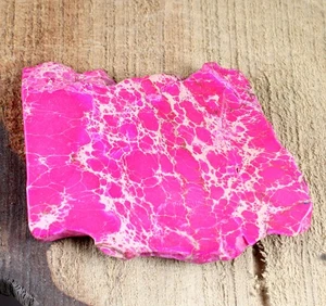 Rosa Carico Lake Türkis 252,80 ct natürliche polierte Platte grob zertifiziert T8124 - Bild 1 von 7