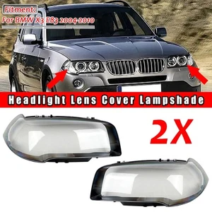 L+R Scheinwerferglas Gehäuse Streuscheibe 63123456038 Für BMW X3 E83 2004-2010 - Bild 1 von 14
