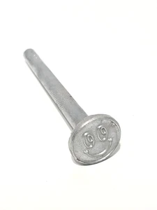 Vintage Happy Face Leder Stanzwerkzeug 1" - Baron Tools 892 - Bild 1 von 6