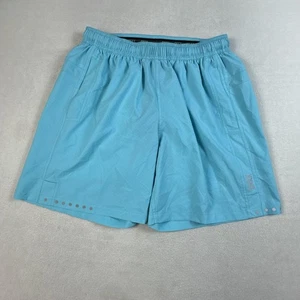 Pantalones Cortos Saxx Kinetic Run 2N1 Para Hombre Medio Azul Rendimiento Atlético Forrado Correr - Imagen 1 de 10