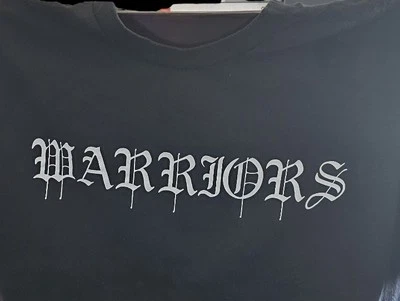 Black Scale WARRIORS t-shirt XL - Image 1 of 4