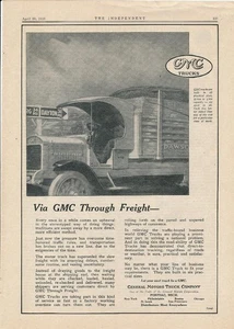 Zeitschriftenanzeige - 1918 - GMC Trucks - Bild 1 von 1