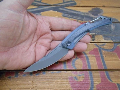 Kershaw Reverb 1225 Pocket Knife Frame Lock Plain Edge Blade - Image 1 of 4