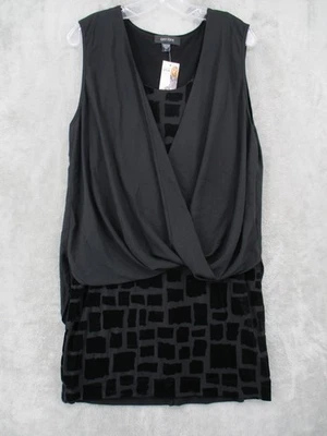 Vestido Karen Kane Mujer Grande Vaina Terciopelo Mini Cortina Capricho Quemado Nuevo Foto 1 de 4