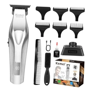 Cortapelos profesional KM-3023-702 para hombre, barba inalámbrica sin huecos cero - Imagen 1 de 7
