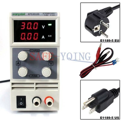  KPS3010D 30V 10A Adjustable Switching ONE NEW DC Power Supply 110V/220V - Image 1 of 4