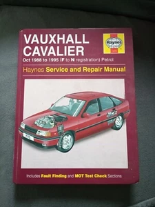 Haynes Vauxhall Cavalier 1998 to 1995 Manual 1570 - Picture 1 of 4