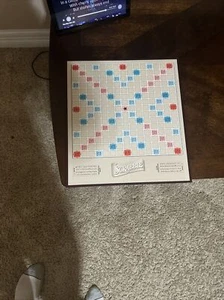 Scrabble Game Board ONLY Replacement Part 2001 - Picture 1 of 2