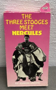 The Three Stooges Meet Hercules VHS Larry,Moe and Curly-Joe in Ancient Rome - Picture 1 of 3