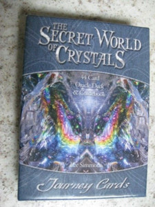 The Secret World of Crystals Journey Cards Lee Simmons Out Of Print