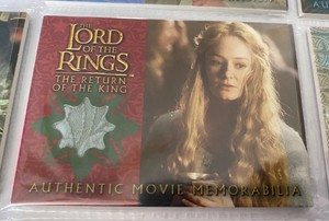 Topps - LOTR The Return Of The King Costume Card Eowyn's Golden Hall Party Dress