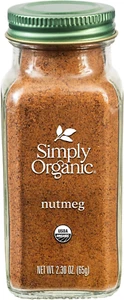 Simply Organic Simply Organic Nutmeg Ground Large Glass 65G, 65 G - Picture 1 of 12