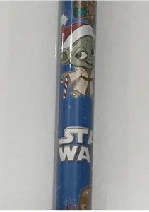 Disney STAR WARS Baby Yoda  Christmas Wrapping Paper 20sqft 1 Roll - Picture 1 of 1