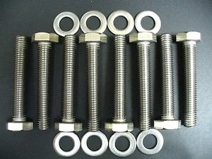 Kit de pernos de acero inoxidable colector de escape diésel Ford 7,3 L Powerstroke F250 350 - Imagen 1 de 3