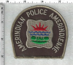 Amerindian Police Amerindienne (La Tuque, Quebec, Canada) Shoulder Patch - Picture 1 of 1