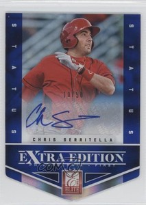 2012 Elite Extra Edition /50 Chris Serritella #53 Auto