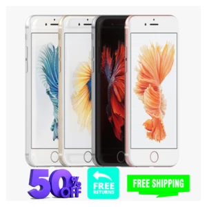 Apple iPhone 6s Unlocked 16GB/32GB/128GB - Rose Gold/Gold, Fair Condition - Picture 1 of 8