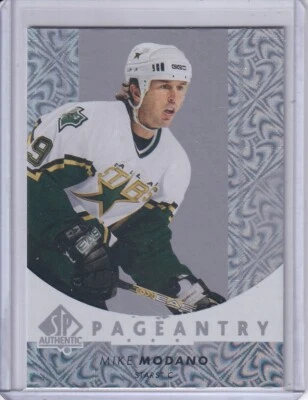 Mike Modano, Dallas Stars 2022-23 SP Authentic Pageantry #P-57 - Image 1 of 2