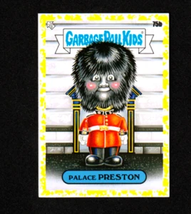 2021 Topps Garbage Pail Kids Go On Vacation "PALACE PRESTON" #75b Yellow Border - Bild 1 von 1