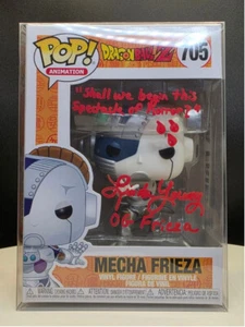Mecha Frieza DBZ Dragonball Z Anime Funko POP #705 autograph/sign by Linda Young - Picture 1 of 6