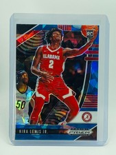 2020 Panini Prizm Draft Picks Kira Lewis Jr. RC Blue Ice #59/99