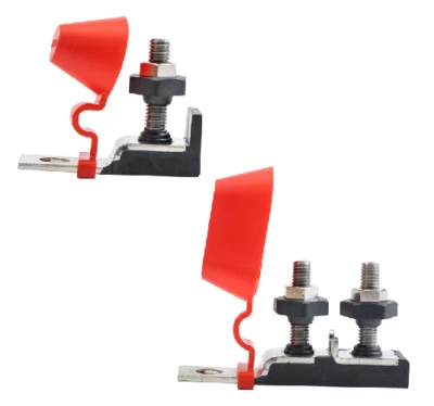 GLOSOTECH GLOSO Terminal Fuse Block (TFB), Single or Double Studs, w/ Mounting Hole