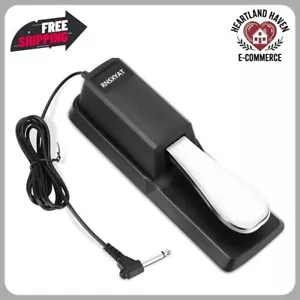 Sustain Pedal, Sustain Pedal for Keyboard Universal, Premium Piano Pedal for Key - Picture 1 of 13