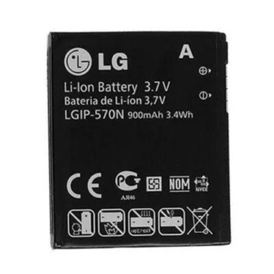 Battery LGIP-570N For LG GM310 KV600 KV800 GD570 DLITE GS505 SENTIO OEM 900mAh - Image 1 of 4